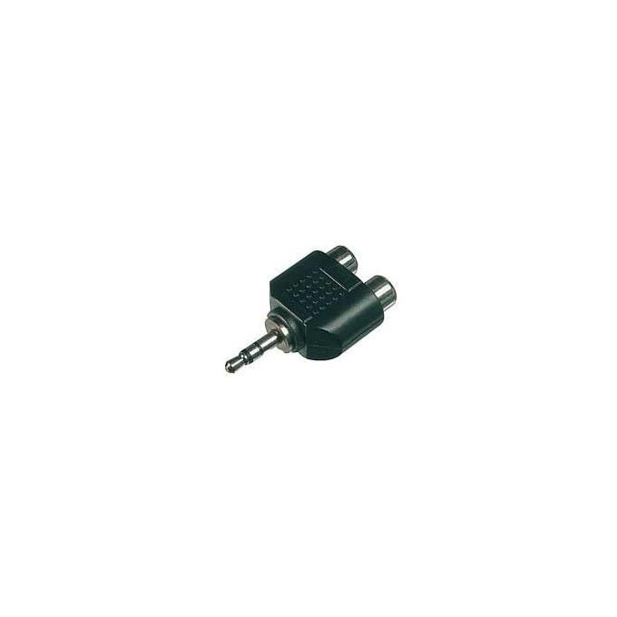 CAVETTO SDOPPIATORE X 2 CUFFIE AUDIO JACK 3,5 3.5mm CON CONTROLLO VOLUME -  NonSoloComputer