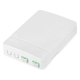 Alloggiamento Ftth con 2 X Accoppiamenti Lc/Apc Dx