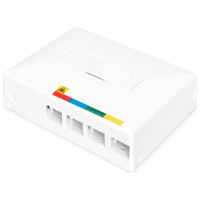 Digitus Alloggiamento Vuoto Fttx per 4 Accoppiamenti Sc Sx - Lc Dx