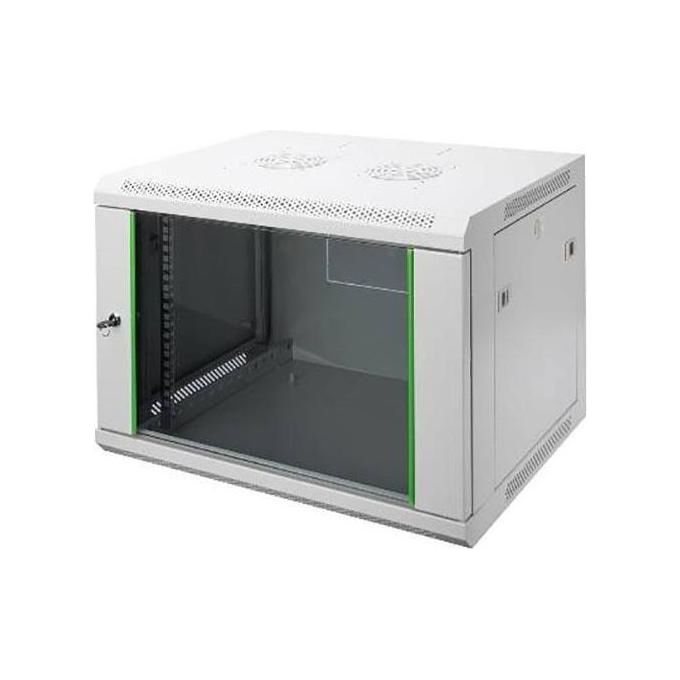 Digitus Armadio 12 Unita' Da Muro Linea Soho (A)600X(L)600X(P)450 Mm. - Colore Grigio Chiaro