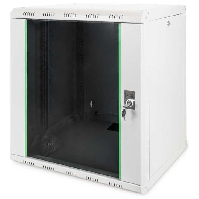 Digitus Armadio 12 Unita' Da Muro Linea Soho (A)600 X ((L)600 X (P)470 Mm. Colore Grigio Chiaro (Dn-19 12-U)