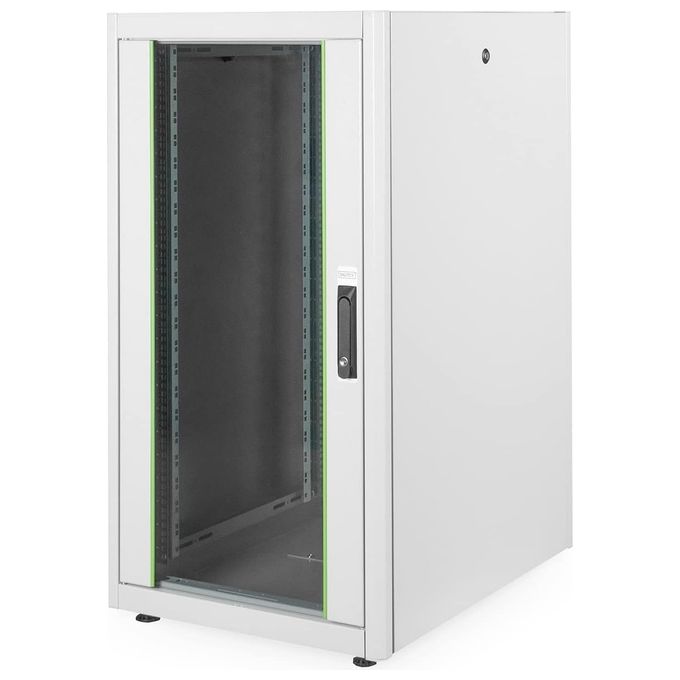 Digitus Armadio 22 Unita' 19'' per Reti e Server Misure (a)1121 X (l)600 X (p)800 Mm. Grigio Chiaro