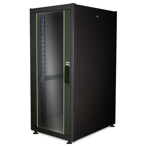Digitus armadio 26 unità 19" per reti e server misure (a)1299 x (l)600 x (p)800 mm. colore nero