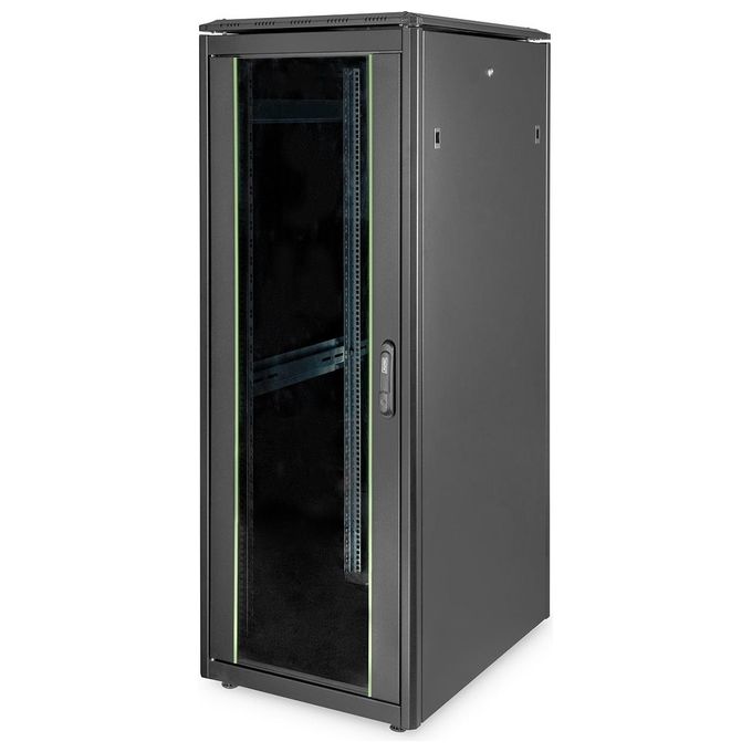 Digitus armadio 32 unita' linea professionale (a)1580 x (l)600 x (p)800 mm. colore nero ral9005