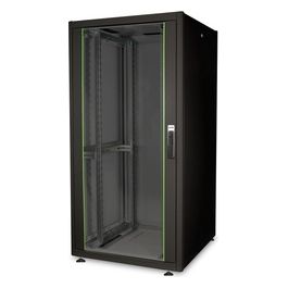 armadio 32 unità 19" per reti e server misure (a)1566 x (l)800 x (p)800 mm. colore nero