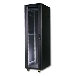 Armadio 42 Unita' Linea Professionale (A)2020 X (L)600 X (P)600 Mm. Colore Nero Ral9005  (Dn-19 42U 6/6-Sw)