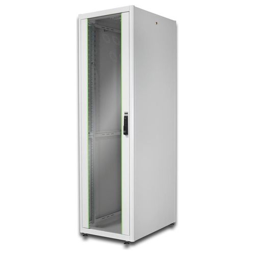 Digitus armadio 42 unità 19" per reti e server misure (a)2010 x (l)600 x (p)800 mm. colore grigio chiaro