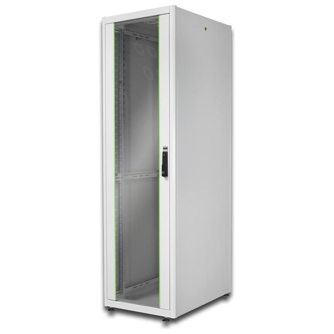 Digitus armadio 42 unita' 19'' per reti e server misure (a)2010 x (l)600 x (p)800 mm. colore grigio chiaro
