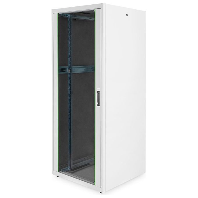 Digitus armadio 42 unita' 19'' per reti e server misure (a)2010 x (l)800 x (p)800 mm. colore grigio chiaro
