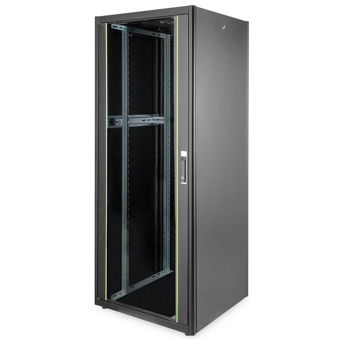 Digitus armadio 42 unita' 19'' per reti e server misure (a)2010 x (l)800 x (p)800 mm. colore nero