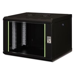 Armadio 7 Unita' Da Muro Linea Soho (A)380X(L)600X(P)450 Mm- Colore Nero Ral 9005