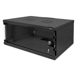 Armadio da Muro 4u Soho Smontato 540x400mm Colore Nero