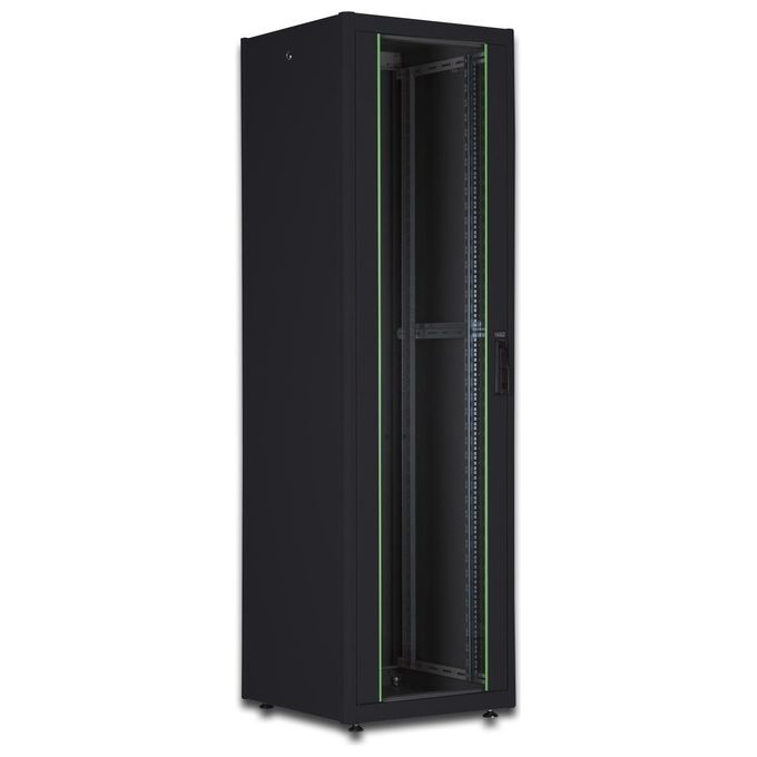 Digitus armadio rack 19'' 42 unita'  (a)2053 x (l)600) x (p)600 mm. colore nero