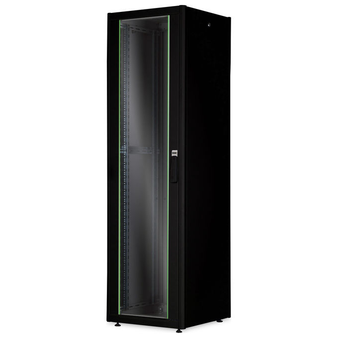 Digitus Armadio Rack per Reti 19'' 32U 1566x600x600cm Nero Porta Vetro Disassemblato