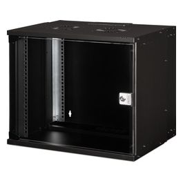 Armadio Soho Pro 9U a Parete 19" 540x400mm (lxp) Nero
