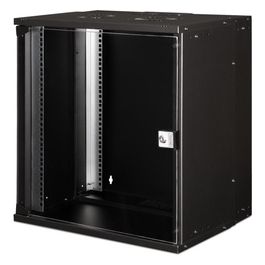 Armadio Soho Pro 12U a Parete 19" 540x400mm Nero