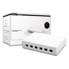 box 12 porte per connettori jack di rete esterno