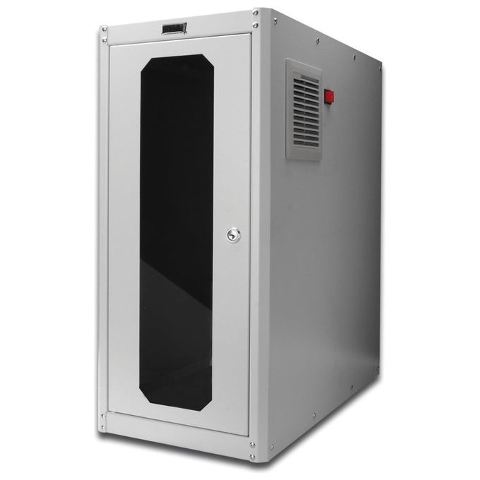 Digitus box ventilato per server e computer colore grigio ral 7035