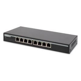 Digitus by Assmann DN-95340 Switch di Rete No Gestito Gigabit Ethernet  Supporto Power over Ethernet Nero