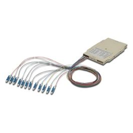 Cassetta di Giunzione Fibra Ottica con 12 Pigtail Lc Os2 Apc