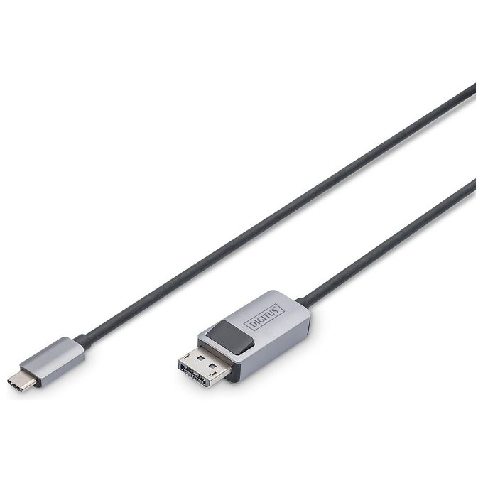 Digitus Cavo Adattatore Bidirezionale da Usb Tipo C a DisplayPort