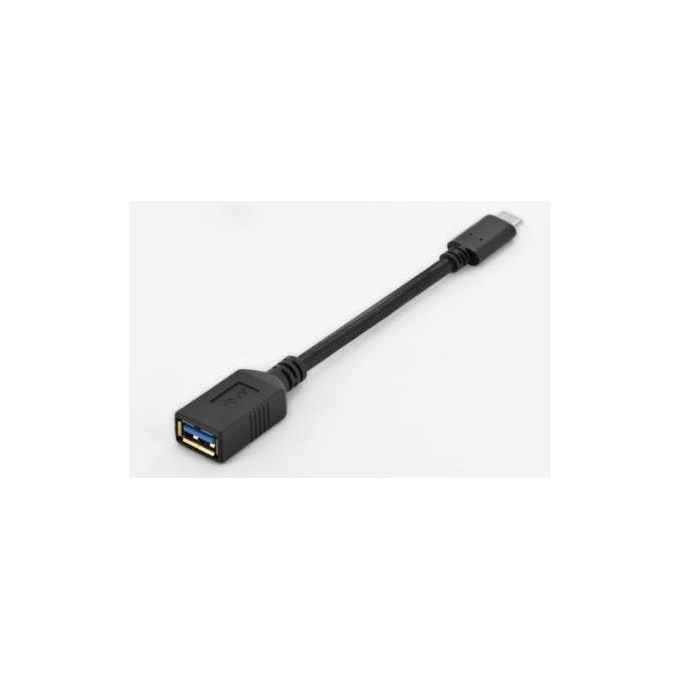 Digitus cavo adattatore usb "a" femmina - "c" maschio cm 15