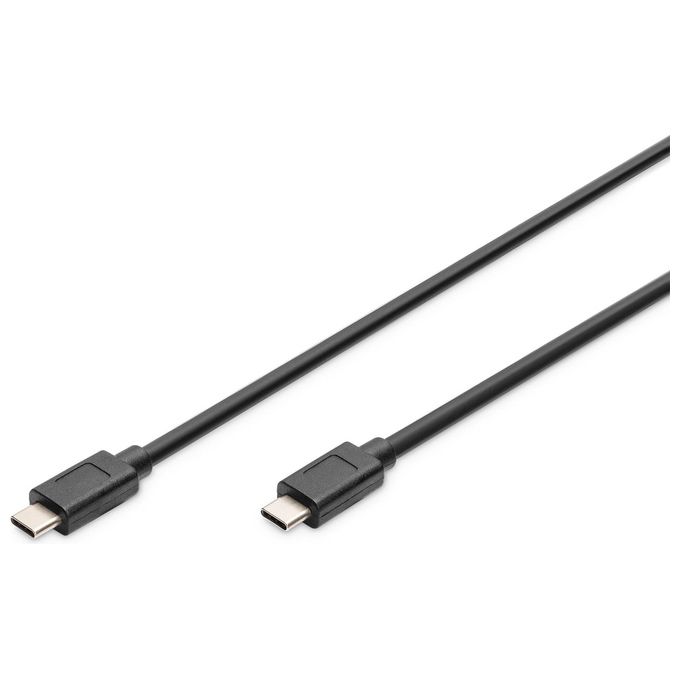 Digitus cavo di collegamento tipo c usb gen2 maschio-maschio mt 1