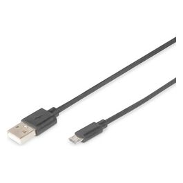 Digitus cavo di connessione usb - micro usb "b" - lunghezza mt. 1 non schermato