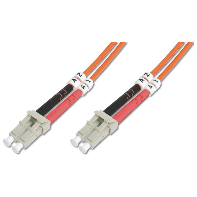 Digitus cavo fibra ottica lc a lc multimode duplex 50/125 mt.10 (al-5lclc-10i)