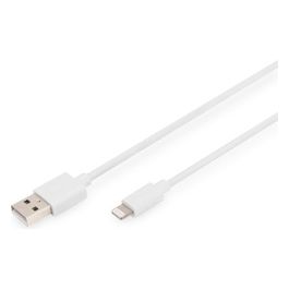 Digitus Cavo iPhone Lightning Usb M/M 10mt High Speed Bianco