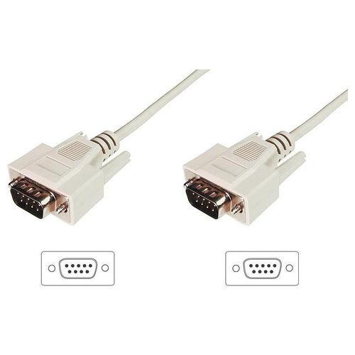 Digitus cavo prolunga per modem- mouse ecc. pin-to-pin (modem cable) 9 poli maschio/maschio mt.3 (ak 174 3m)