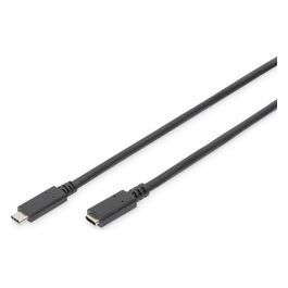 cavo prolunga usb 3.1 (gen 2) tipo c maschio/femmina mt 0,7
