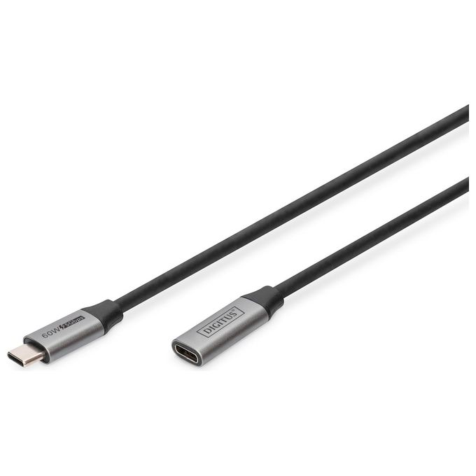 Digitus Cavo di Prolunga Usb-3.0 Gen.1 Usb Type-C M-f 1mt