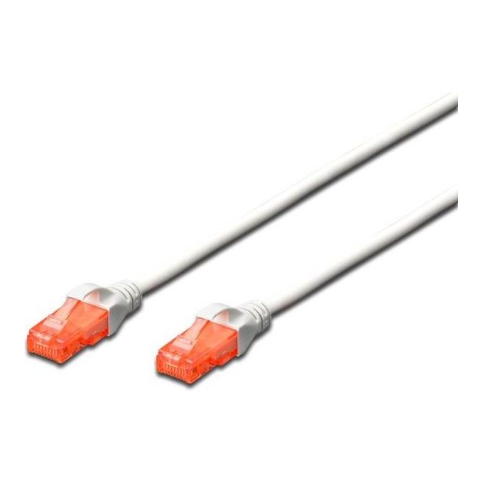 Image of Digitus cavo rete s-ftp cat.6 doppia schermatura ls0h colore bianco mt. 10