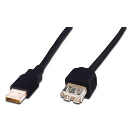 Cavo Usb 5mt 2.0 Usb A Nero