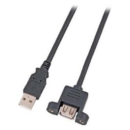 cavo usb connettore a maschio/a femmina da pannello mt. 1
