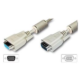 cavo vga/svga monitor 15 poli doppia schermatura ul 2919 maschio/femmina mt.10