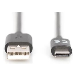 confezione 10 cavi usb 2.0 tipo-c - a 1.8 mt, 3a, 480mb colore nero