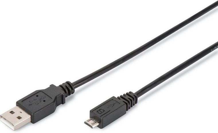 Digitus confezione 10 cavi usb 2.0 micro usb 1 mt colore nero