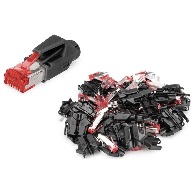 Digitus Connettore di Interfaccia Modulare Cat6 Rj45 Hirose Tm 21 10 Pezzi