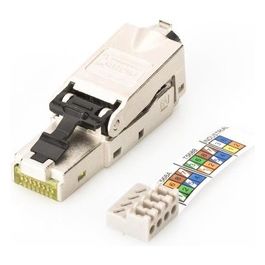 Digitus connettore rj45 assemblaggio senza attrezzi cat 6a