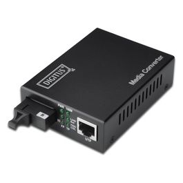 Convertitore 10/100  Media Converter Rj45 - Fibra Ottica Sc Bidirezionale Fx (tx1550nm / Rx1310nm)