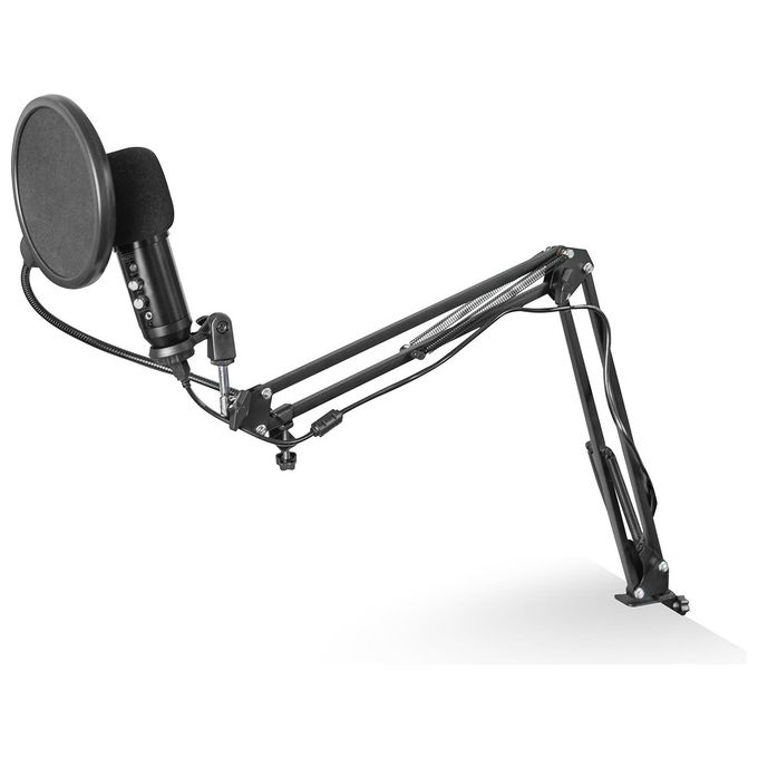 Image of Digitus DA20301 Microfono Usb a Condensatore Professionale Braccio