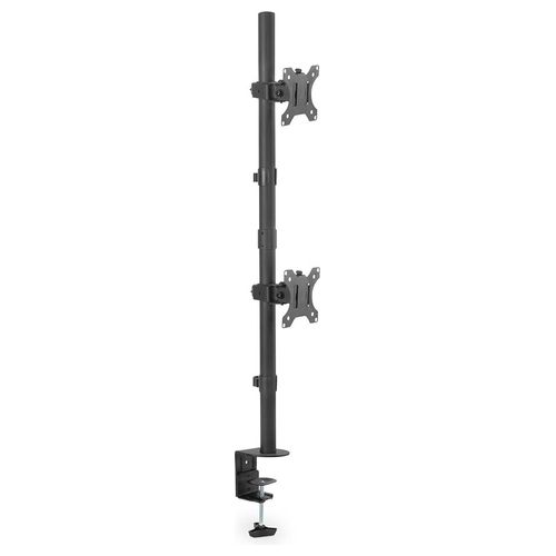 DA90438 Porta Monitor Doppio Universale Verticale Max Vesa 100x100