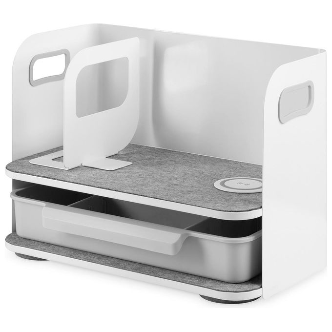 Digitus Desktop Organizer con Caricatore Qi