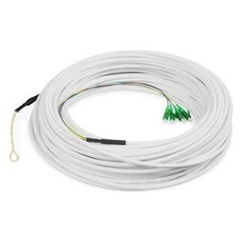 Cavo di Discesa Ftth Monomodale 4 Fibre 4 Lc/Apc 50mt