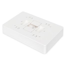 ftth micro splice box for 12 (24) x splice connections with splice cassette