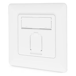 Presa di Rete Cat 6a Ea Compatibile con Vari Design Schermata a Incasso