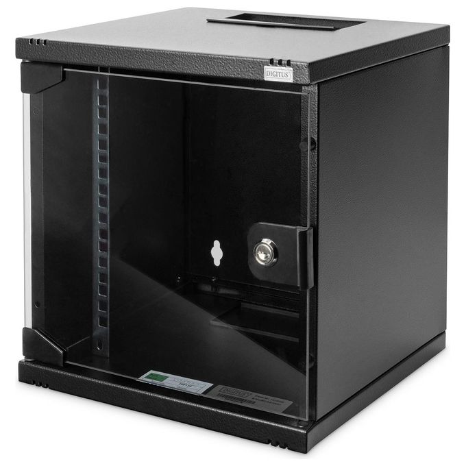 Digitus DN-10-06U-B Armadio a Muro 10'' 6U 312x300 Nero