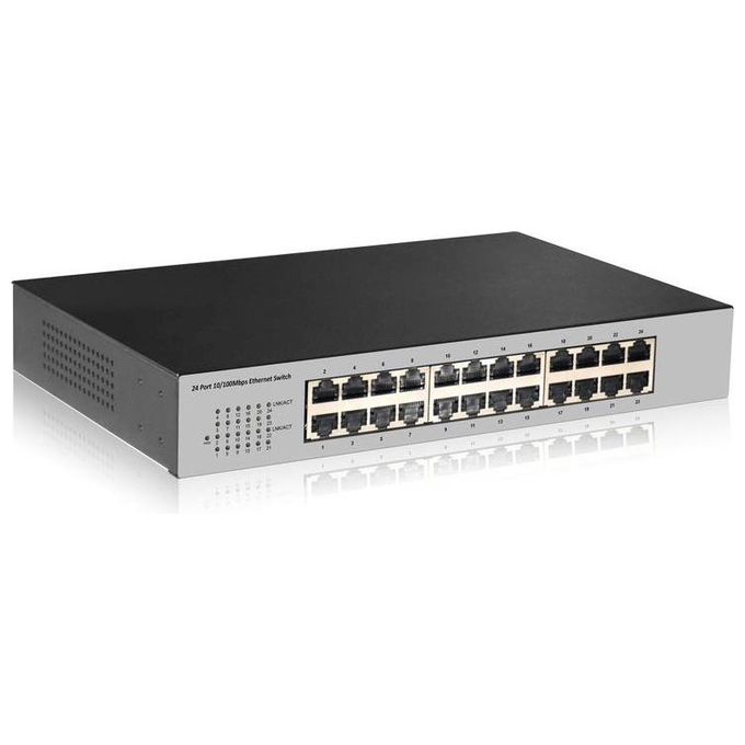 Digitus DN-60021-2 Switch di Rete Fast Ethernet 10-100 Grigio